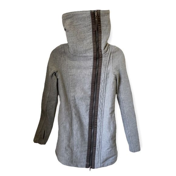 LULULEMON Virasana Blanket Wrap Jacket Coat Size 2 - Picture 4 of 10
